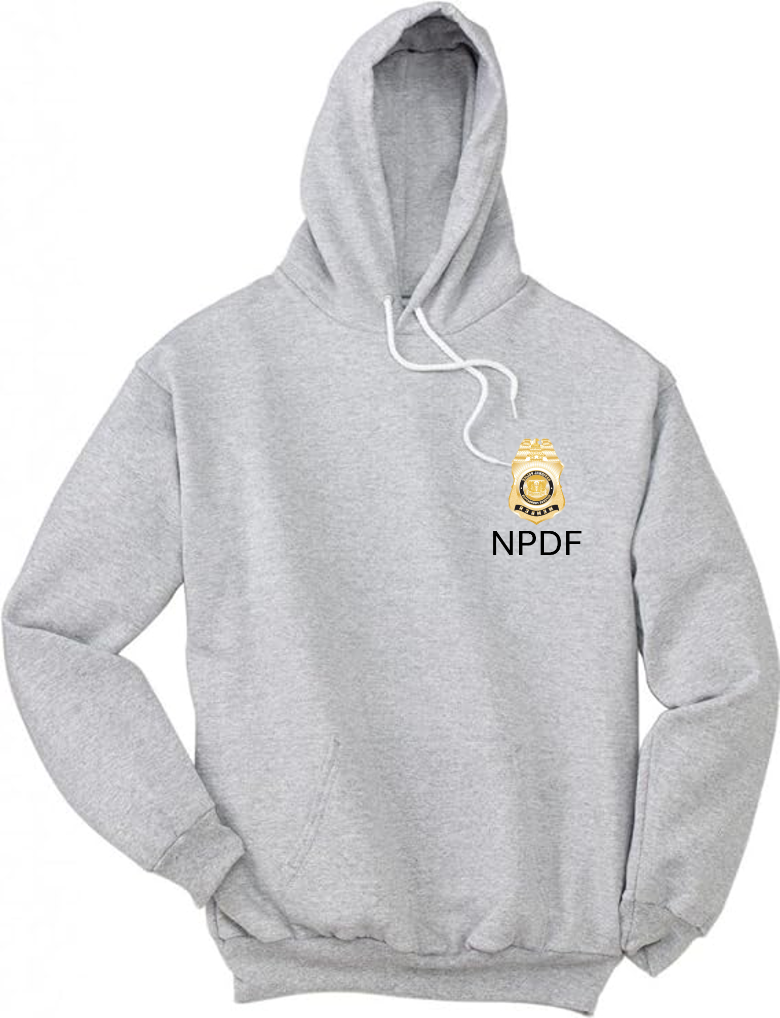 Double Sided Safe Cop Hoodie Image