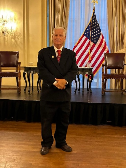 NPDF Executive Director Joseph Occhipinti at the Women's National Republican Club award ceremony
